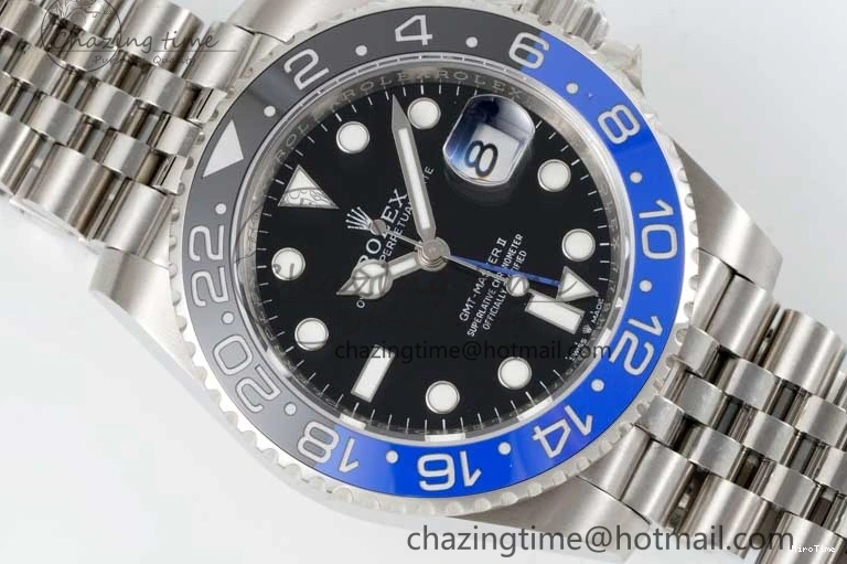 MiroTime 0502 Minimalist GMT-Master II 126710 BLNR Black Blue Ceramic 904L Steel APSF 1:1 Best Edition VR3285 CHS 2380